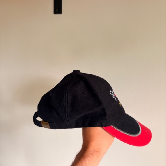 Grand Prix Moncaco Baseball hat cap formula 1 racing embroided racecar black red - Picture 4 of 6